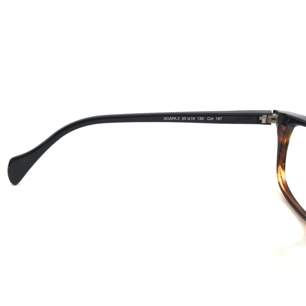 Face a Face Eyeglasses Frames SCAPA 2 Col 167 Brown Cat Eye Full Rim 53-16-136